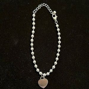 Return to Tiffany Heart Tag Bead Bracelet